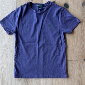 Polo by Ralph Lauren Purple Short Sleeve Crewneck Tee with Green Pony